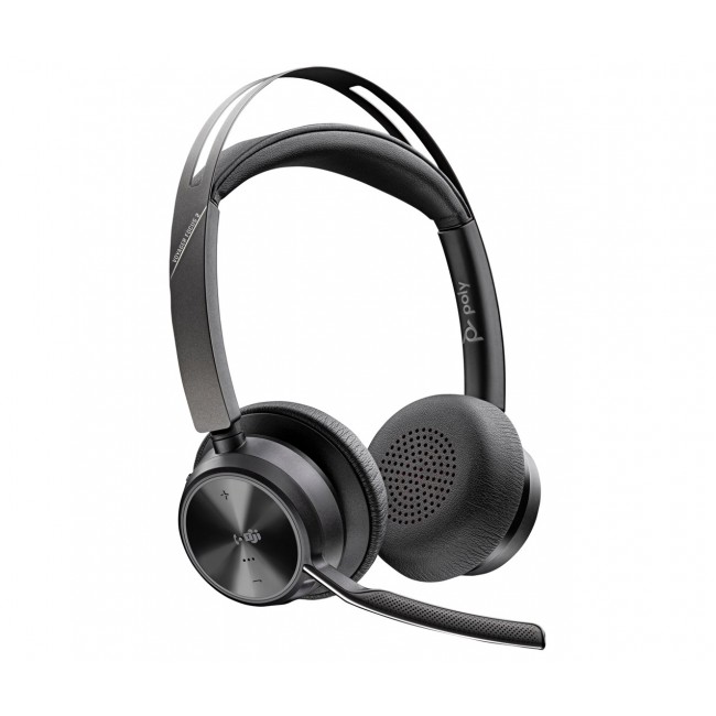 Poly Voyager Focus 2-M USB-C-C Headset USB-C/A Adapter Charging Stand Poly Voyager Focus 2-M USB-C-C Headset USB-C/A Adapter Charging Stand