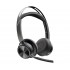 Poly Voyager Focus 2-M USB-C-C Headset USB-C/A Adapter Charging Stand