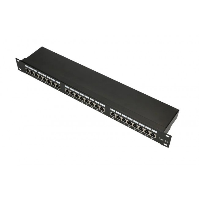 Extralink Patchpanel CAT5E STP V2 24 port Extralink Patchpanel CAT5E STP V2 24 port