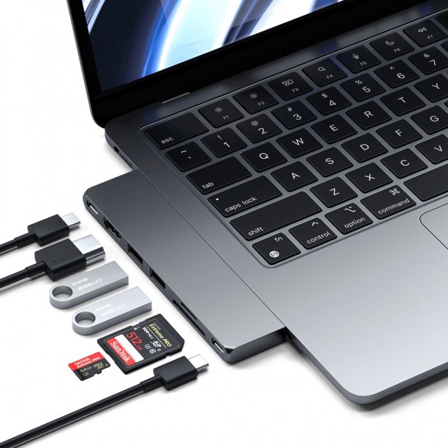 Satechi Type-C Pro Hub Slim - Space Gray