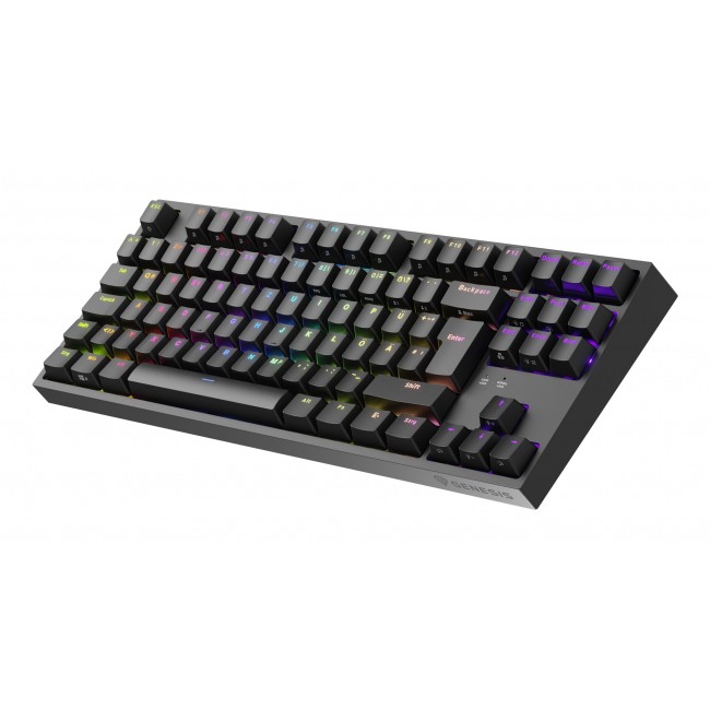 GENESIS Thor 404 TKL keyboard Gaming USB QWERTZ German Black