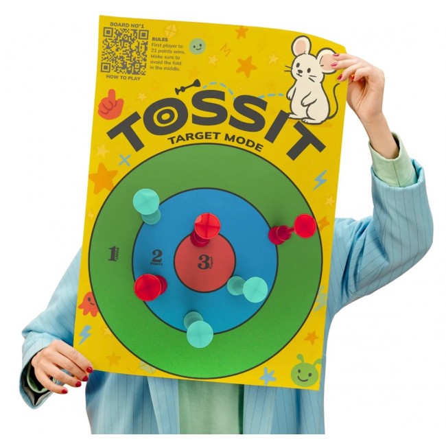 TOSSIT target board Chores Game & Cornhole TOSSIT target board Chores Game & Cornhole