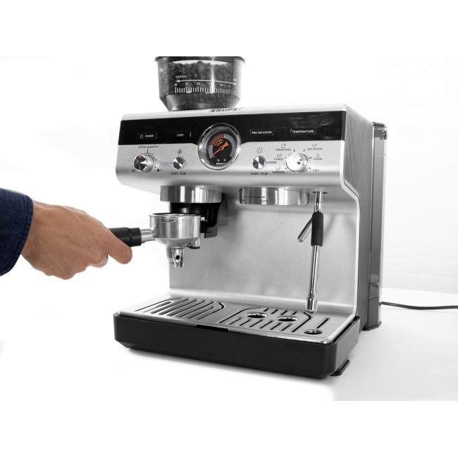Krups Precision XP801T10 coffee maker Semi-auto Espresso machine 3 L