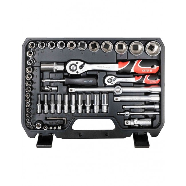TOOL SET 1/4 , 1/2 KPL 93PCS YT-38784 YATO TOOL SET 1/4 , 1/2 KPL 93PCS YT-38784 YATO