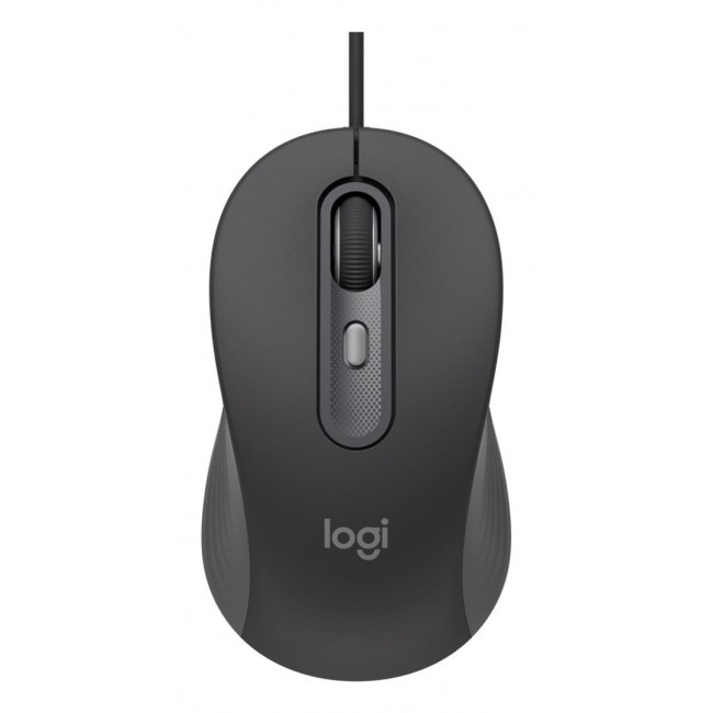 Logitech Signature Wired M520 for Business mouse Office Ambidextrous USB Type-C Optical 4000 DPI
