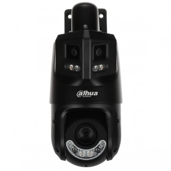 KAMERA IP SZYBKOOBROTOWA SDT4E425-8P-GB-APV1-BLACK TiOC WizSense Smart Dual Light 4 Mpx 5...125 mm + 8 Mpx PANORAMICZNA, DAHUA