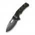 N CIVIVI Vexron Damast G10 Milled Black & Green