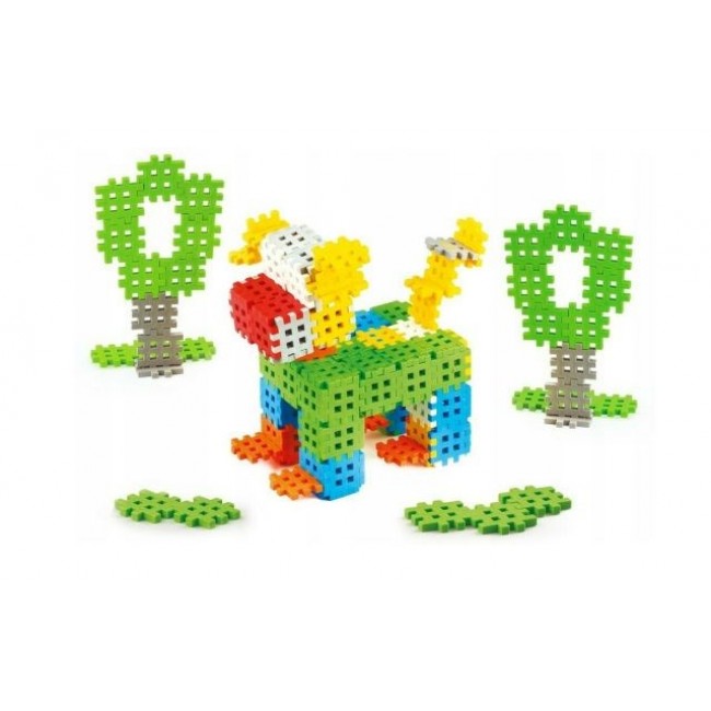 MARIOINEX Mini Waffle Building Blocks, 140 pieces
