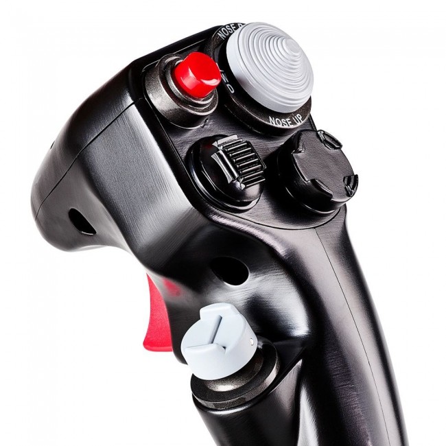 Thrustmaster F-16C VIPER HOTAS Add-On Grip Black Flightstick Analogue / Digital PC
