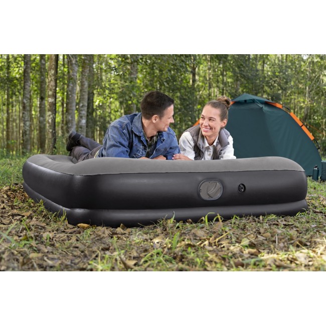 Bestway Tritech Queen Air Mattress with Built-in USB Pump 2.03 m x 1.52 m x 36 cm Bestway Tritech Queen Air Mattress with Built-in USB Pump 2.03 m x 1.52 m x 36 cm