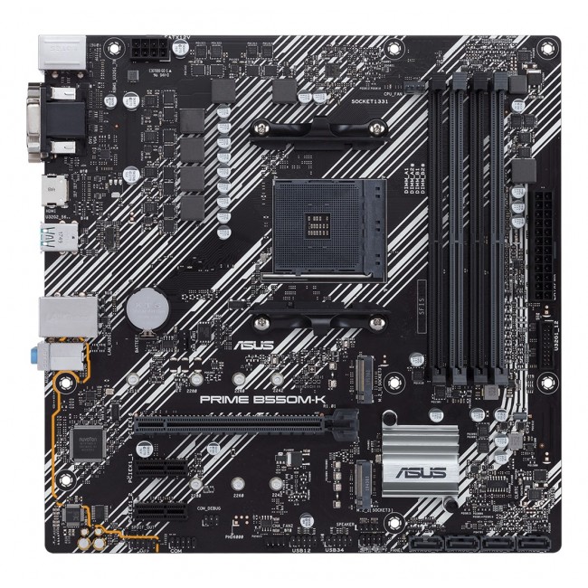 ASUS PRIME B550M-K AMD B550 Socket AM4 micro ATX ASUS PRIME B550M-K AMD B550 Socket AM4 micro ATX