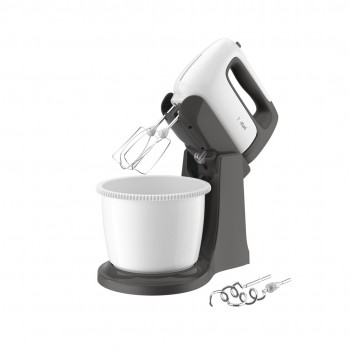 Tefal Prep'Mix+ HT4641 Stand mixer 500 W Grey, White