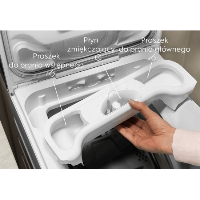 Electrolux SensiCare 600 EW6TA1605BP Top-loading washing machine 6 kg White