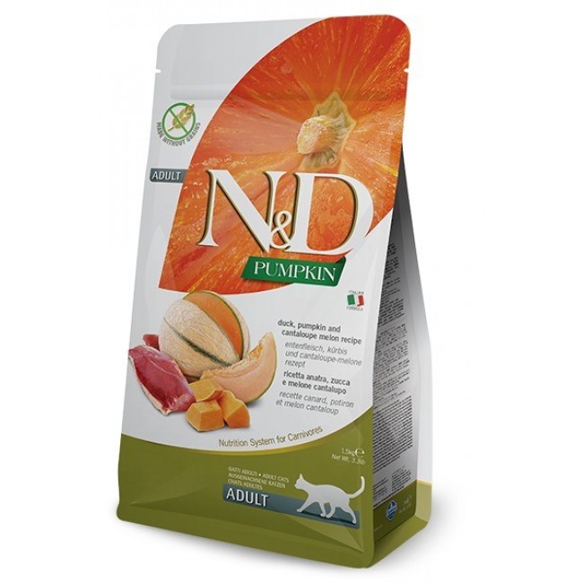 Farmina Pet Food N&D Pumpkin cats dry food 1.5 kg Adult Duck