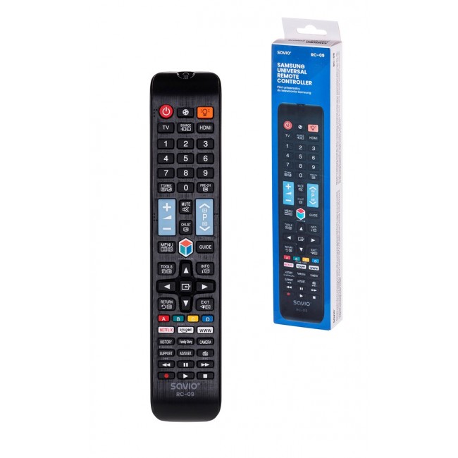 Savio RC-09 Infrared remote control Smart TV