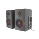 GENESIS Helium 300 BT speaker set 24 W PC/Laptop Black 2.0 channels 2-way Bluetooth
