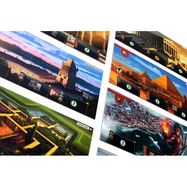 Board game 7 WONDERS OF THE WORLD (POLISH VERSION) Board game 7 WONDERS OF THE WORLD (POLISH VERSION)