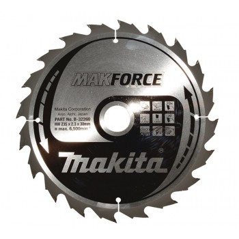 MAKITA CIRCULAR SAW BLADE 235x30x20z MAKFORCE WOOD