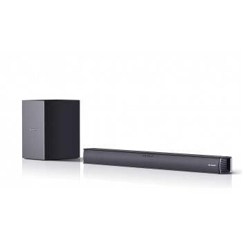 Sharp HT-SB182 2.1 Soundbar, 160W Slim Bluetooth Soundbar with Wireless Subwoofer