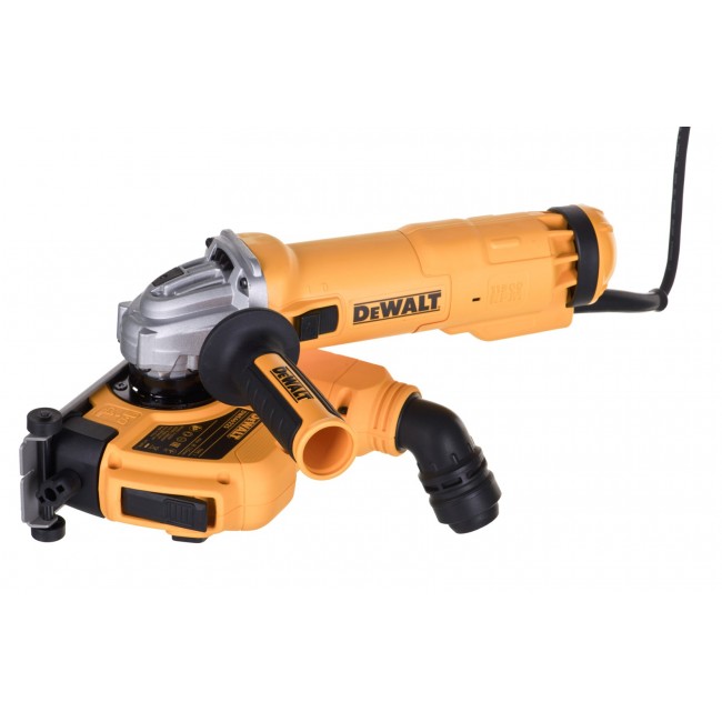 ANGLE GRINDER DEWALT DWE46107 + DUST SHROUD 1400W 125MM ANGLE GRINDER DEWALT DWE46107 + DUST SHROUD 1400W 125MM