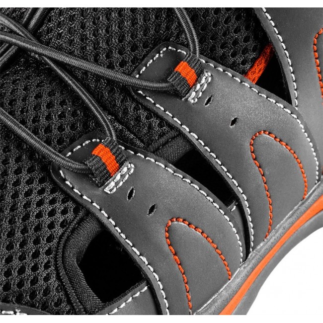 Work sandals S1 SRA, composite toe cap, size 43 Work sandals S1 SRA, composite toe cap, size 43