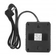 Maclean power strip, extender 2 sockets + 3xUSB, 110-240V AC 50/60Hz, 2.1A max 2500W, 1.5m, black, MCE387 B Maclean power strip, extender 2 sockets + 3xUSB, 110-240V AC 50/60Hz, 2.1A max 2500W, 1.5m, black, MCE387 B