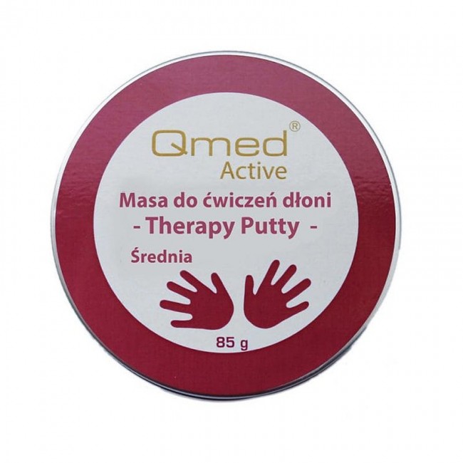 Plastic mass for hand rehabilitation Red