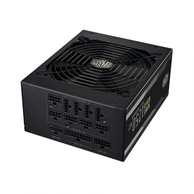 Cooler Master MWE Gold 1250 V2 ATX 3.1 power supply unit 1250 W 24-pin ATX Black