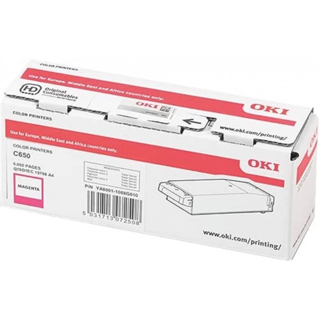 OKI 09006128 toner cartridge 1 pc(s) Original Magenta