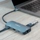 Mobilis 001382 laptop dock/port replicator Wired USB 3.2 Gen 1 (3.1 Gen 1) Type-C Black, Grey