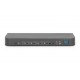 Digitus KVM Switch, 4-Port, 4K60Hz, 4 x DP in, 1 x DP/HDMI out