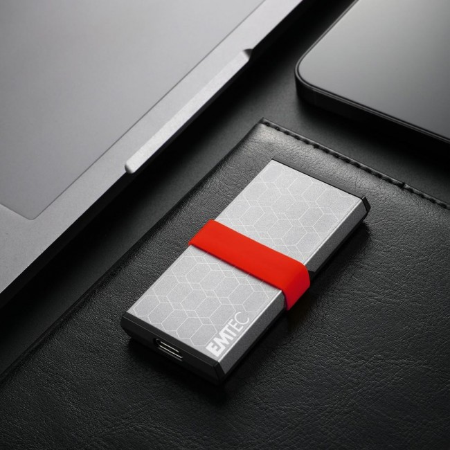 Emtec X205 Mini 256 GB USB Type-C USB 3.2 Gen 2x2 Silver