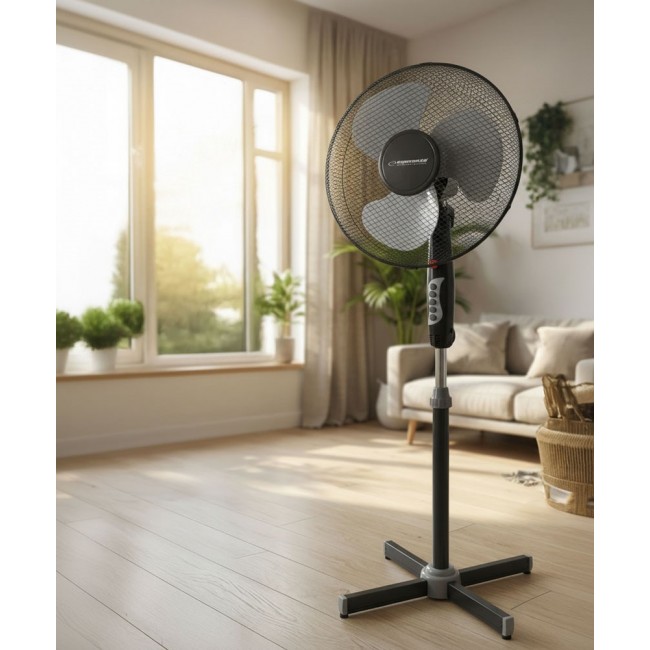 Esperanza EHF001KE household fan Black, Chrome