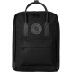 Fj llr ven Kanken No.2 backpack Casual backpack Black Cotton, Leather, Recycled polyester