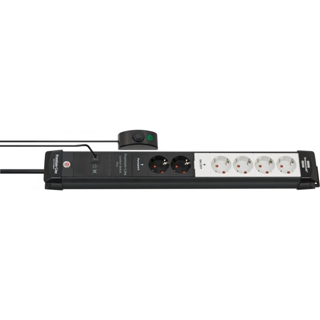 Brennenstuhl 1951560103 power extension 3 m 6 AC outlet(s) Indoor Black, Light grey Brennenstuhl 1951560103 power extension 3 m 6 AC outlet(s) Indoor Black, Light grey
