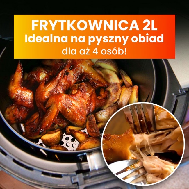 Extralink Smart Life Air Fryer SJ-200 2L EU | Air Fryer | 1000W
