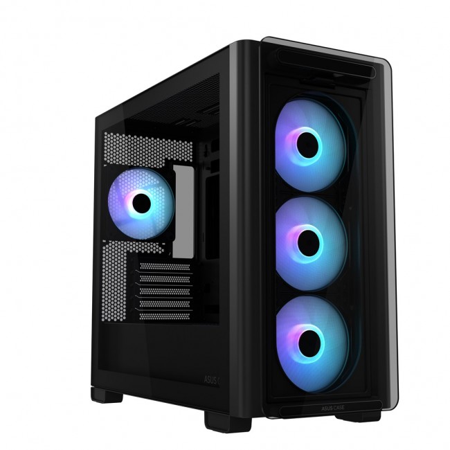 ASUS A23 PLUS TG ARGB BLACK Micro Tower