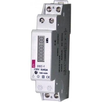 METER ELECTRICITY MODULAR 1F DEC-1