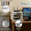 Extralink LITE 6U 10 280X310 WALL-MOUNTED RACKMOUNT CABINET GRAY