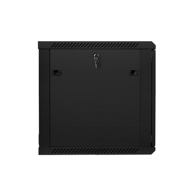 Lanberg wall-mounted installation rack cabinet 19'' 12U 600x600mm black (glass door) Lanberg wall-mounted installation rack cabinet 19'' 12U 600x600mm black (glass door)