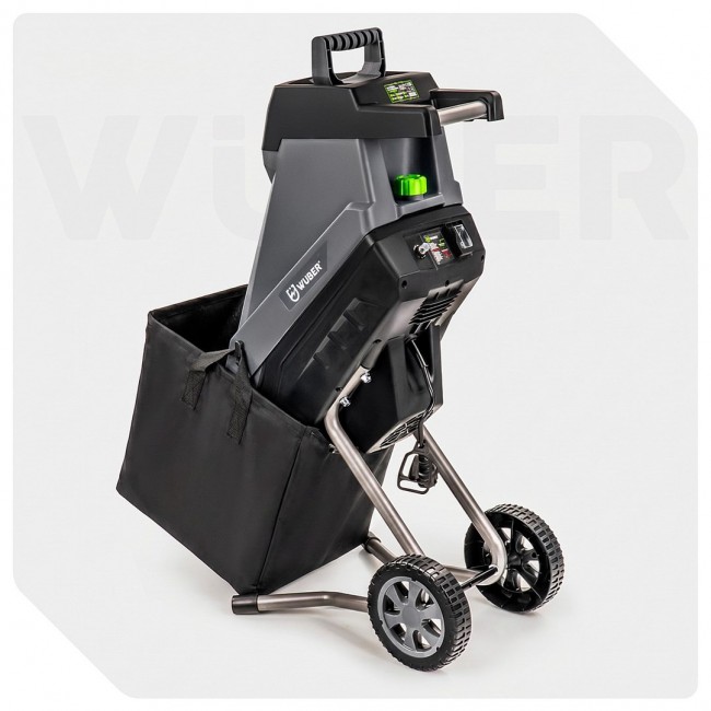 Electric blade branch shredder 2500 W 45 L W94205 WUBER