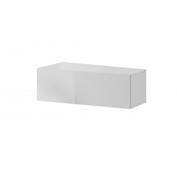 Cama TV stand VIGO SLANT '90' 30/90/40 white/white gloss