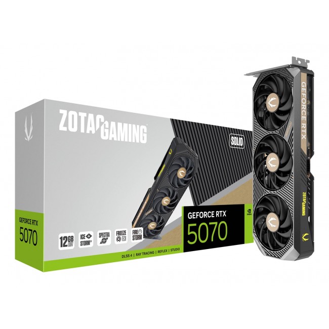Zotac GAMING GeForce RTX 5070 SOLID NVIDIA 12 GB GDDR7
