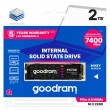 Goodram PX700 SSD SSDPR-PX700-02T-80 internal solid state drive M.2 2.05 TB PCI Express 4.0 NVMe 3D NAND Goodram PX700 SSD SSDPR-PX700-02T-80 internal solid state drive M.2 2.05 TB PCI Express 4.0 NVMe 3D NAND