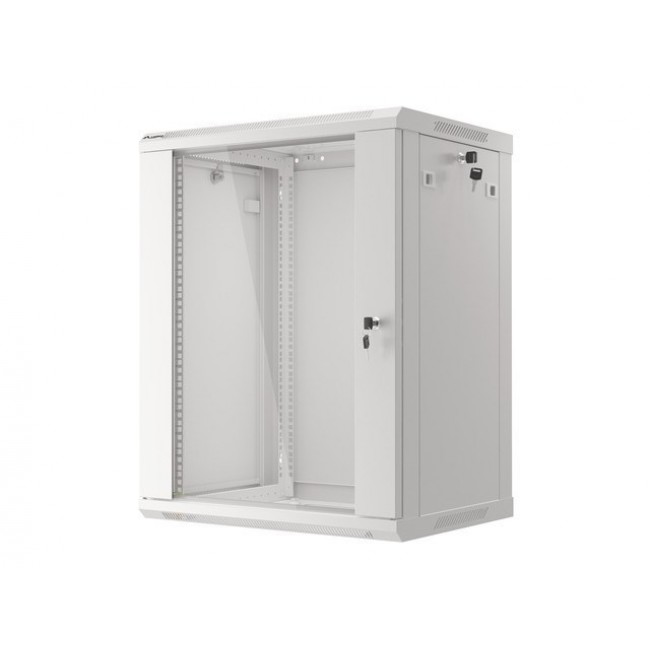 Lanberg WF01-6415-10S rack cabinet 15U Wall mounted rack Grey