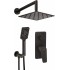 Concealed shower set