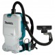 Makita DVC660Z vacuum 5.5 L Drum vacuum Dry 95 W Dust bag