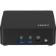 MSI Cubi NUC AI 1UMG-018BEU Mini PC Black 155H Intel SoC