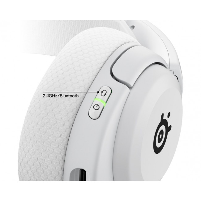 Steelseries Arctis Nova 5P Wireless Headset Head-band Gaming USB Type-C Bluetooth White
