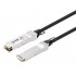 Intellinet 2m 40G QSFP+ Passive Direct Attach Copper Twinax Cable 30AWG MSA QSFP-H40G-CU2M compatible